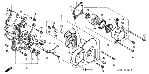  Left Crankcase Cover