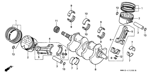  Crankshaft/ Piston