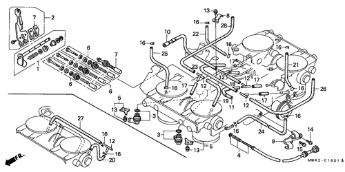  Throttle Body (component Parts)