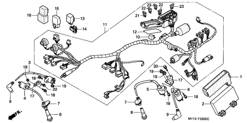  Wire Harness/  Ignition Coil (1)