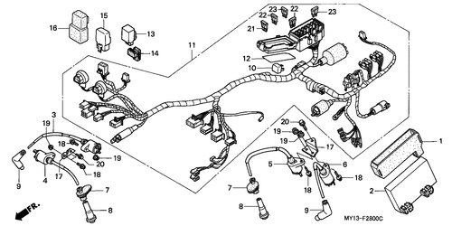  Bardatura Filo/  Rinculo Ignizione (1)