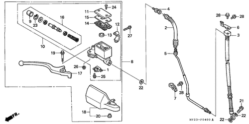  Frechts Brake Master Cylinder