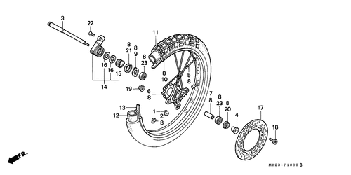  Roue Avant