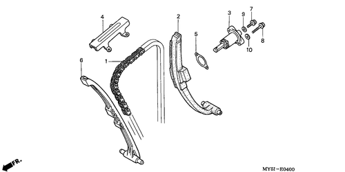  Nockenwellenkette/ Spannvorrichtung