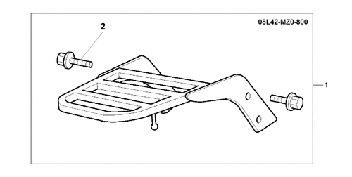  Gepaecktraeger Hinten