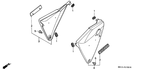  Couvercle Lateral