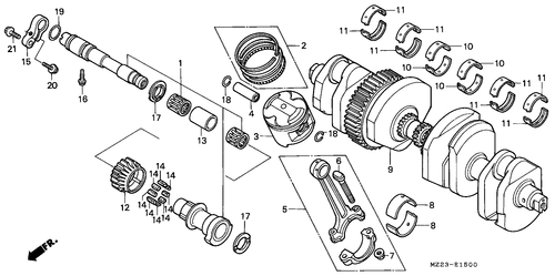  Ciguenal/ Piston