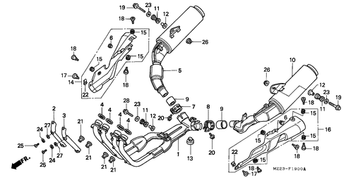  Exhaust Muffler