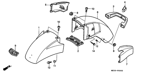  Front Fender