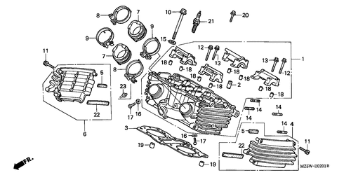  Cylinder Head (rear)