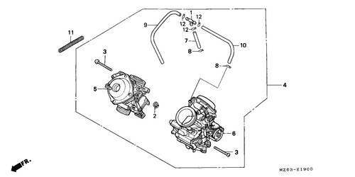  Carburetor (assy.)