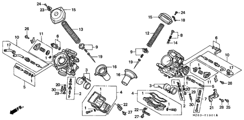  Carburateur (pieces Constitutives)