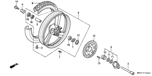  Roue Avant