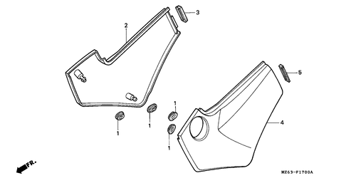  Couvercle Lateral