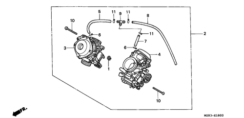  Carburetor (assy.)