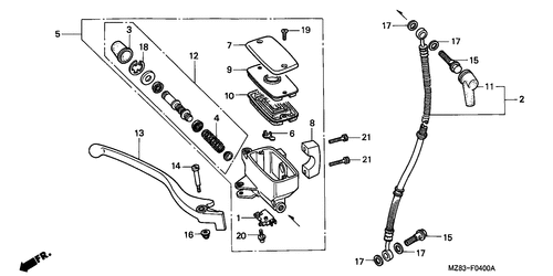  Frechts Brake Master Cylinder