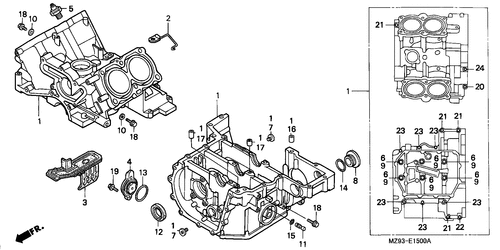  Carter Moteur