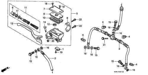  Frechts Brake Master Cylinder
