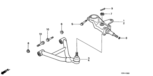  Arm, Vorne (trx300)