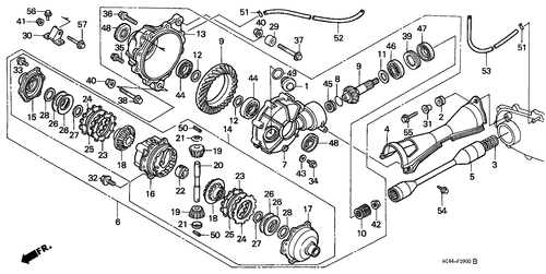  Front Driveshaft (trx300fw)