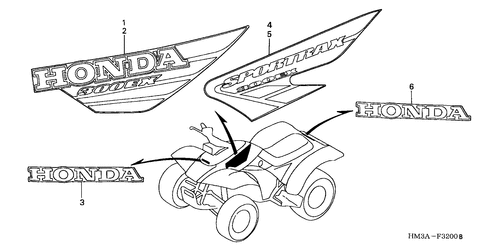  Marca (trx300ex'01,'02)