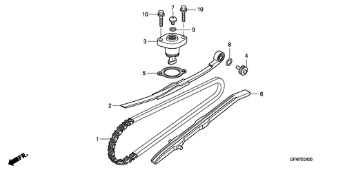  Nockenwellenkette/ Spannvorrichtung