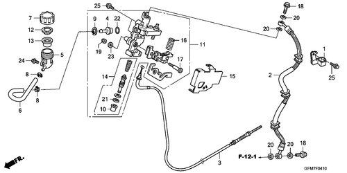  Brake Master Cylinder (cb S)