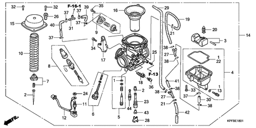  Carburador (cbf2506)