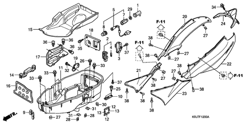  Cubierta De Cuerpo/ Caja De Equipaje