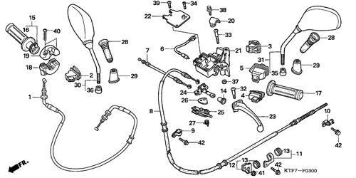  Handle Lever/ Switch/ Cable