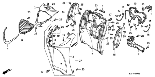  Gaine De Protection Avant