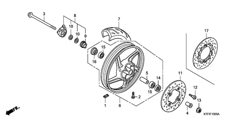  Front Wheel