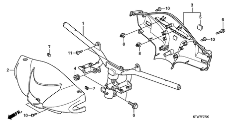  Handle Pipe/ Handle Cover