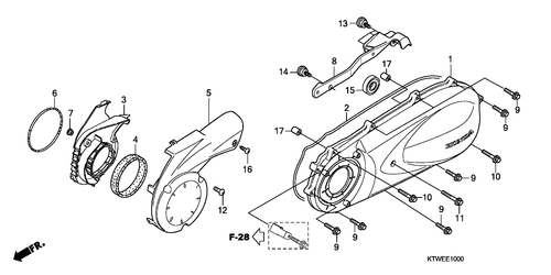  Panneau Carter-moteur G.