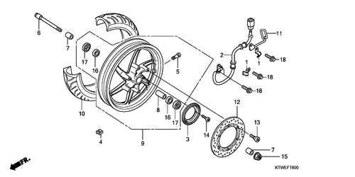  Front Wheel