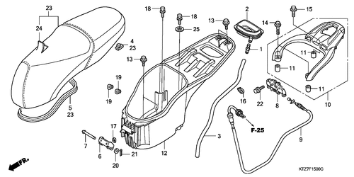  Seat/ Luggage Box