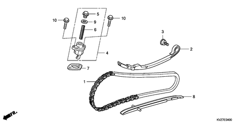  Nockenwellenkette/ Spannvorrichtung