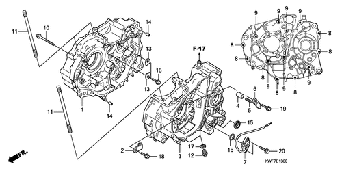  Carter Moteur