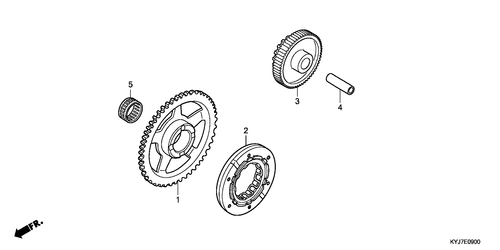  Embrayage De Demarrage