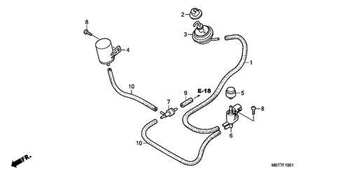  Solenoide De Controle De Bypasse Soupape