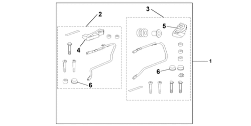  Pannier Stay Kit