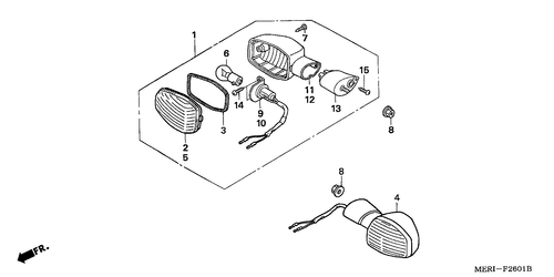  Blinker (cbf600n/ Na)