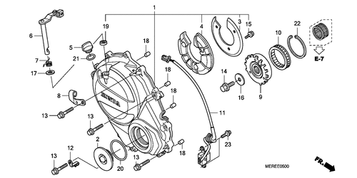  Right Crankcase Cover