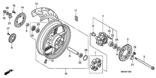  Rear Wheel