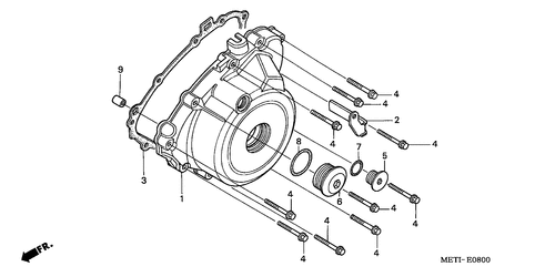  Left Crankcase Cover