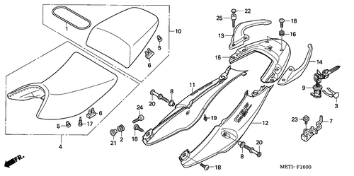  Seat/ Seat Cowl