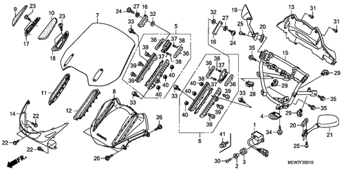  Panneau Superieur (nt700v8,a/ Nt700va8,a)