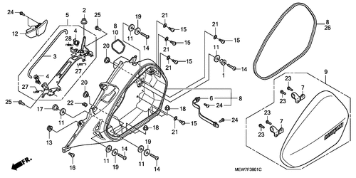  Links Saddlebag