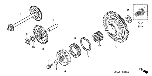  Embrayage De Demarrage