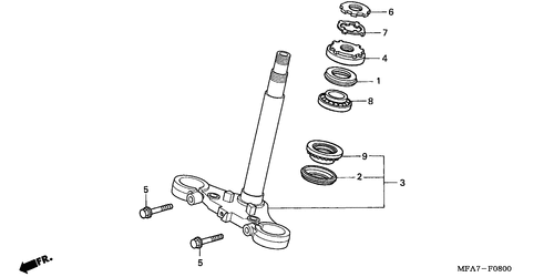  Lenkschaft